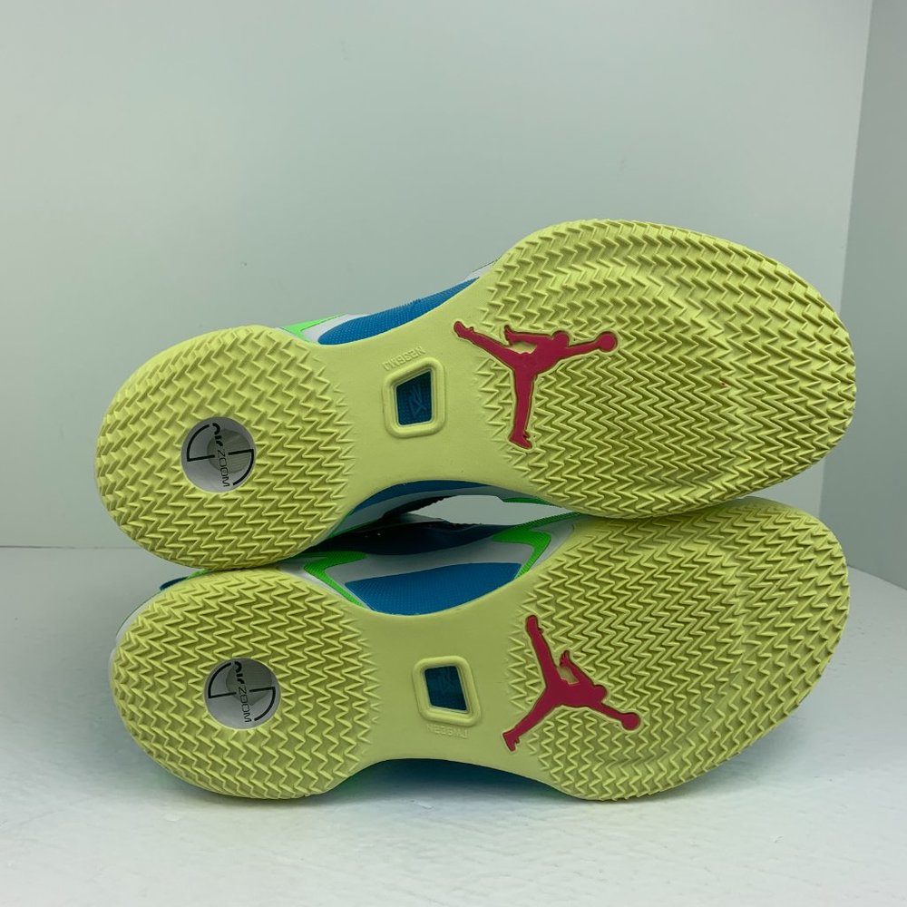 Nike Air Jordan XXXVI 36 Low Luka PF Laser Blue Electric Green DN4195-430 - Picture 6 of 12